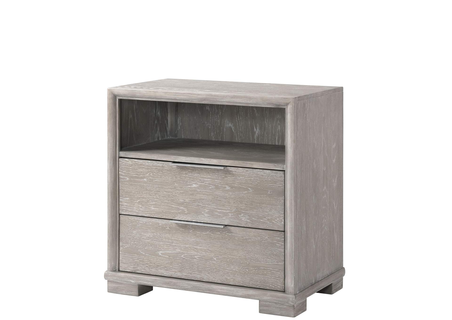 Remington Urban Gray 2-drawer Nightstand,Riverside