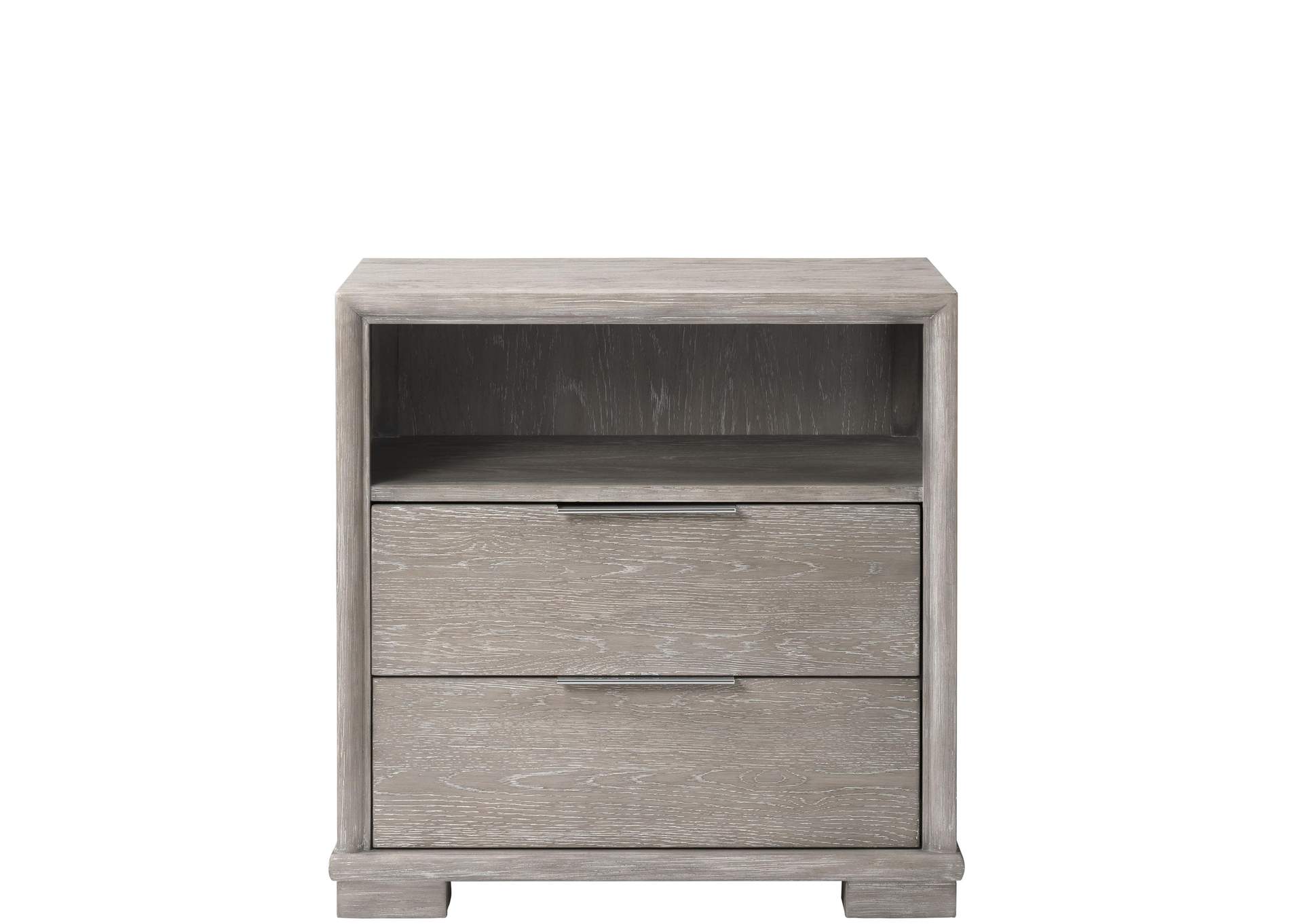 Remington Urban Gray 2-drawer Nightstand,Riverside