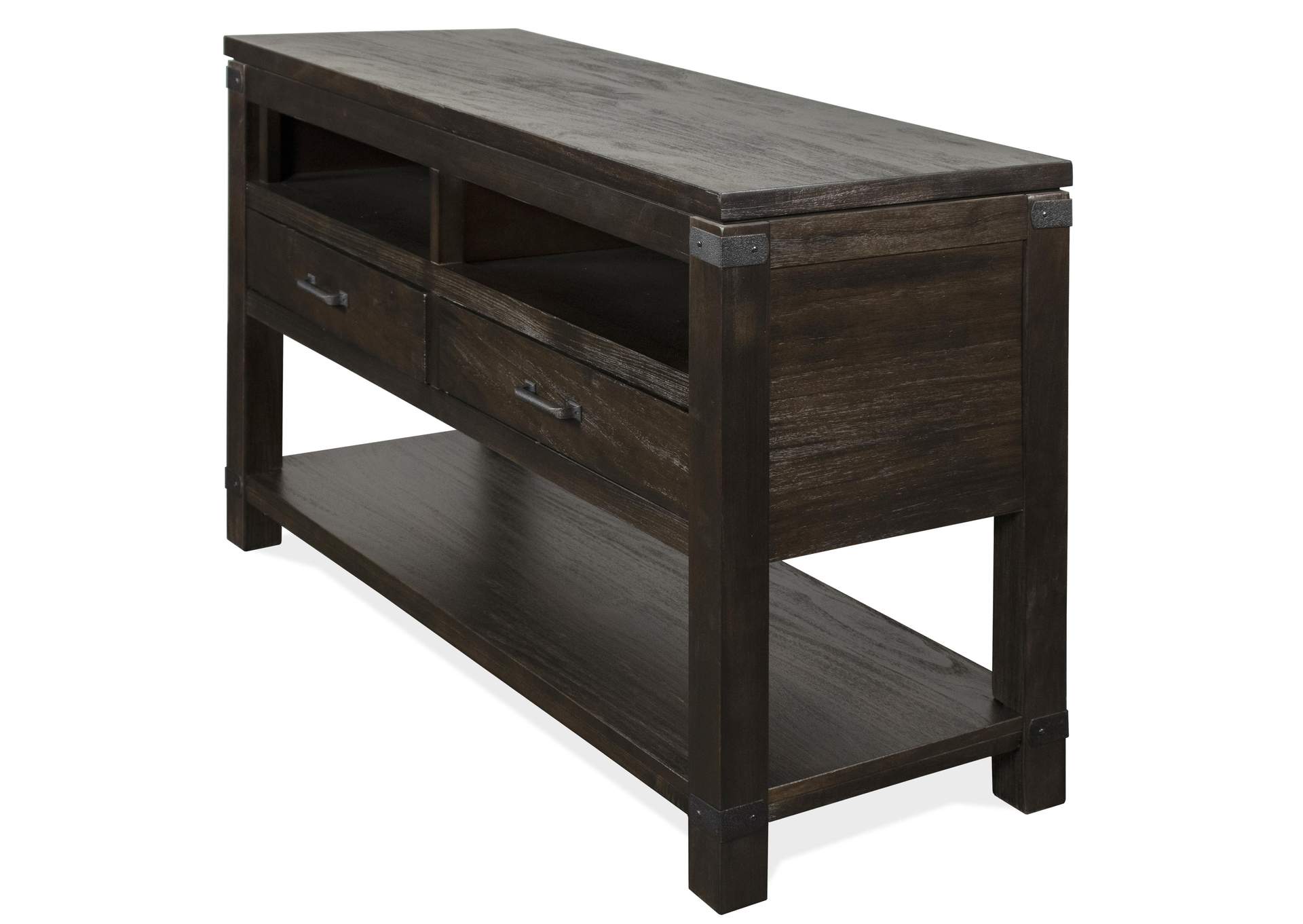 Promenade Warm Cocoa Console Table,Riverside