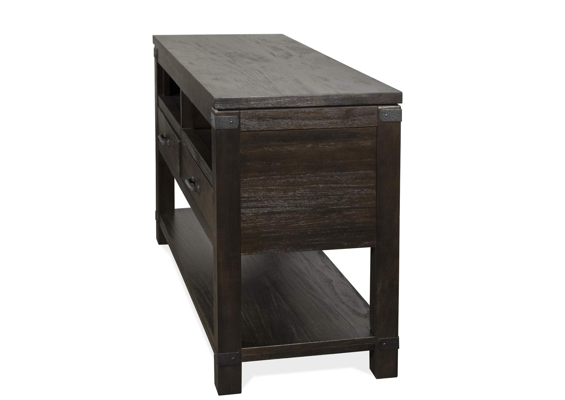 Promenade Warm Cocoa Console Table,Riverside