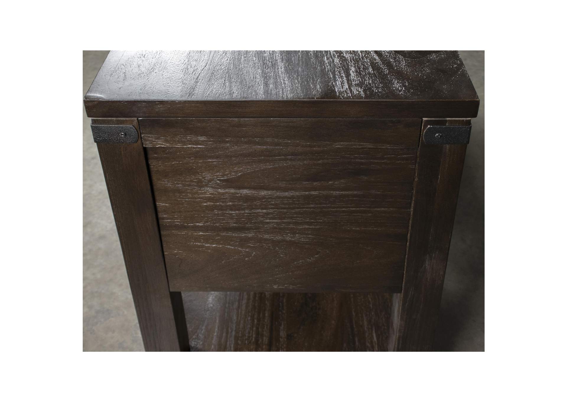 Promenade Warm Cocoa Console Table,Riverside