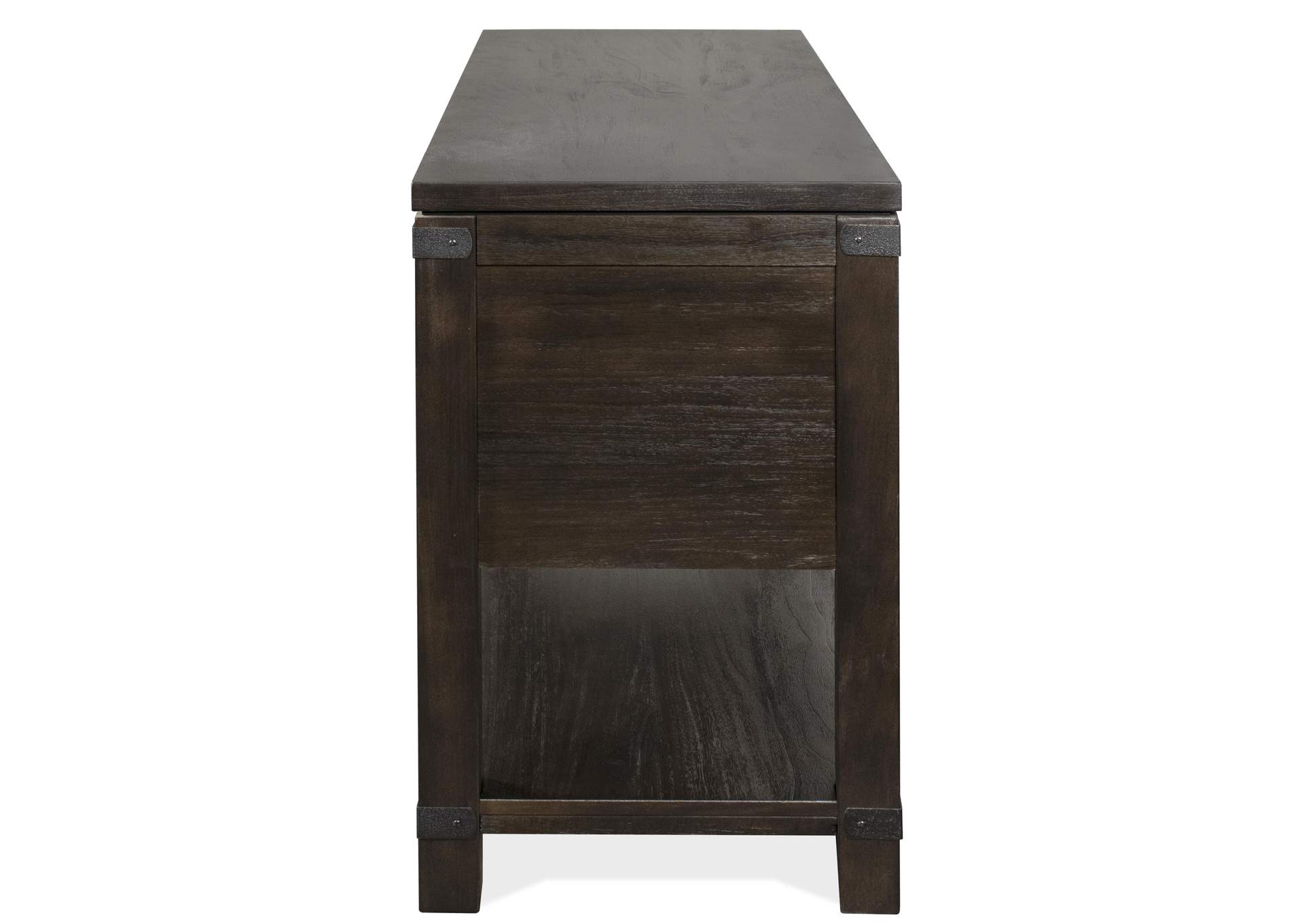 Promenade Warm Cocoa Console Table,Riverside