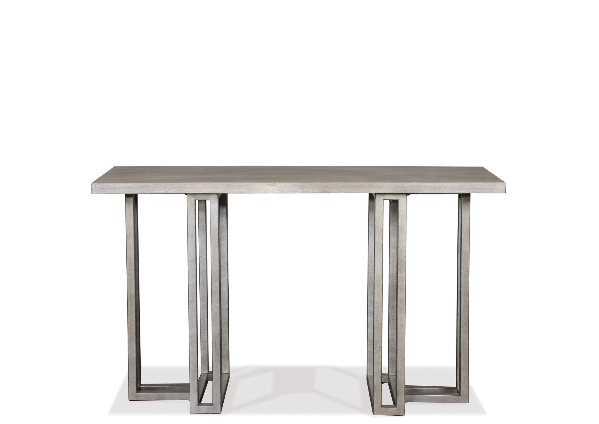 Adelyn Crema Gray Rectangle Sofa Table,Riverside