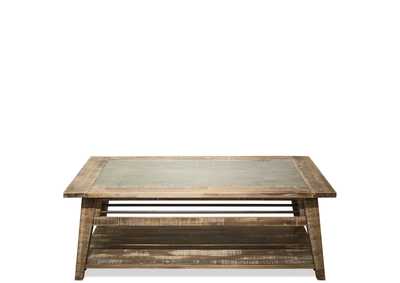 Image for Rowan Rough-hewn Gray Cocktail Table
