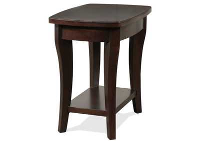Annandale Dark Mahogany Chairside Table