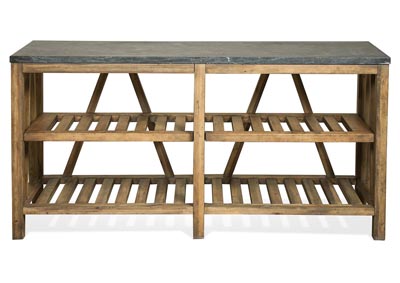 Image for Weatherford Sofa Table w/Bluestone Top & Pine Base