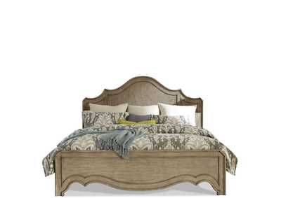 Image for Corinne Sun-drenched Acacia Panel Queen Bed