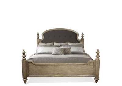 Image for Corinne Sun-drenched Acacia Poster Queen Bed