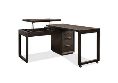 Prelude Swivel Lift - Top L - Desk
