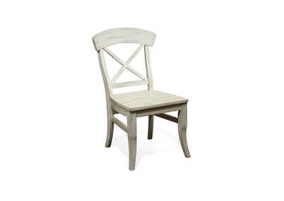 Image for Regan Farmhouse White X-back Dining Chair 2in [Set of 2]