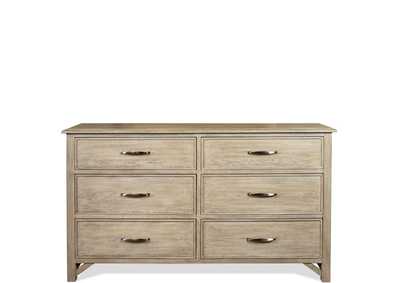 Image for Talford Natural Natural 6-drawer Dresser