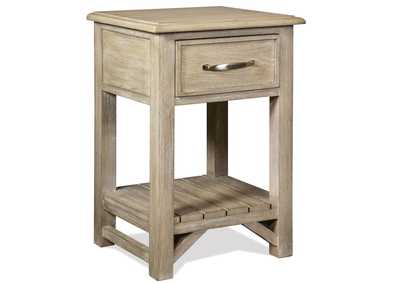 Image for Talford Natural Natural 1-drawer Nightstand