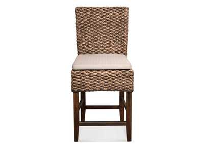 Mix - N - Match Chairs Woven Contr Upholstery Stool 2In