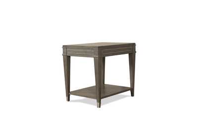 Image for Dara Two Gray Wash Rectangle End Table