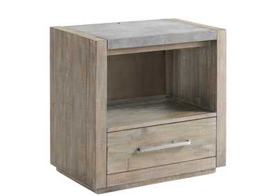 Image for Intrigue Hazelwood 1-drawer Nightstand