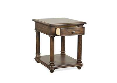 Image for Tegan Plymouth Brown Oak End Table