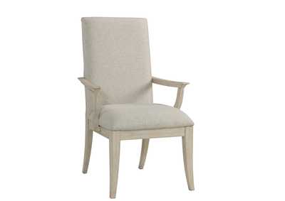 Image for Lilly Champagne Upholstered Arm Chair 2in [Set of 2]