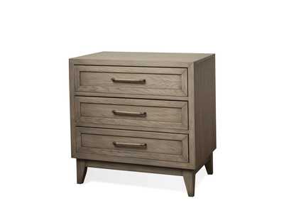 Image for Vogue Gray Wash 3-drawer Nightstand