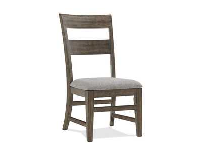 Image for Bradford Rustic Coffee Upholstered Seat Side Chair [Set of 2]