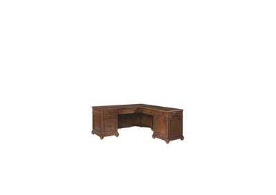 Image for Clinton Hill Classic Cherry L-desk And Return