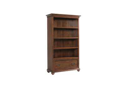 Image for Clinton Hill Classic Cherry Drawer Bookcase