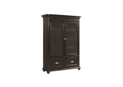 Image for Clinton Hill Kohl Black Display Cabinet