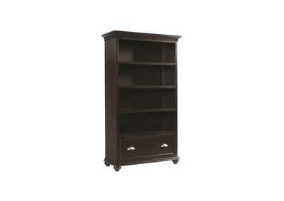 Image for Clinton Hill Kohl Black Drawer Bookcase