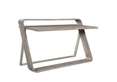 Image for Waverly Sandblasted Gray Writing Desk