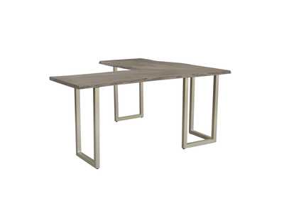 Image for Waverly Sandblasted Gray Writing Desk