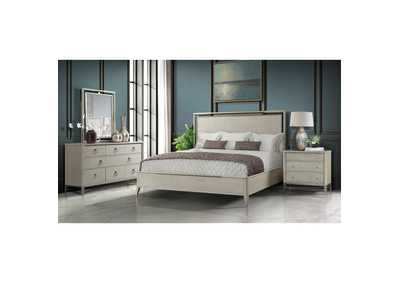 Image for Maisie Champagne Panel California King Bed