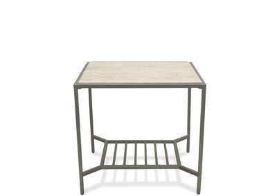 Image for Pinnacle White Sands Rectangle End Table