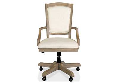 Image for Myra Natural Upholstered Desk Chair