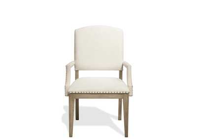 Image for Myra Upholstery Arm Dining Chair 2In