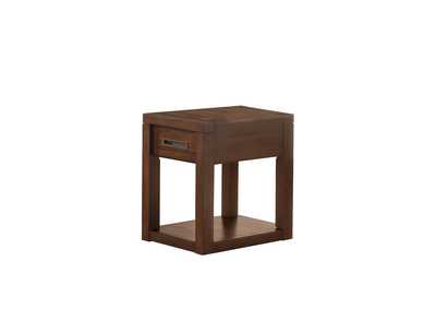 Image for Riata Warm Walnut Chairside Table