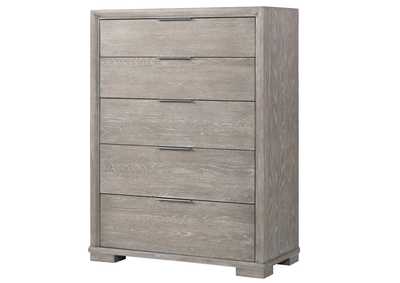 Image for Remington Urban Gray 5-drawer Chest