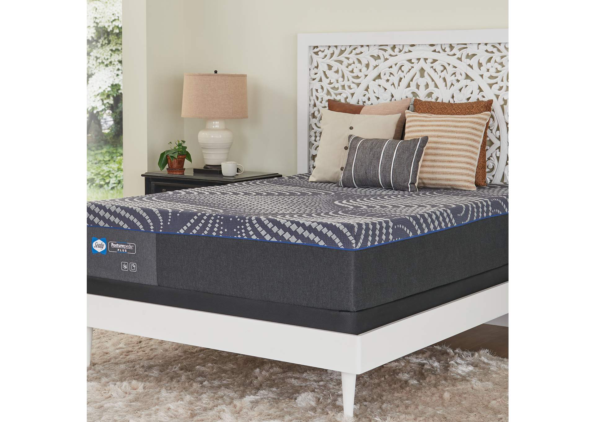 Brenham Foam Medium Split Ca King Mattress,Sealy