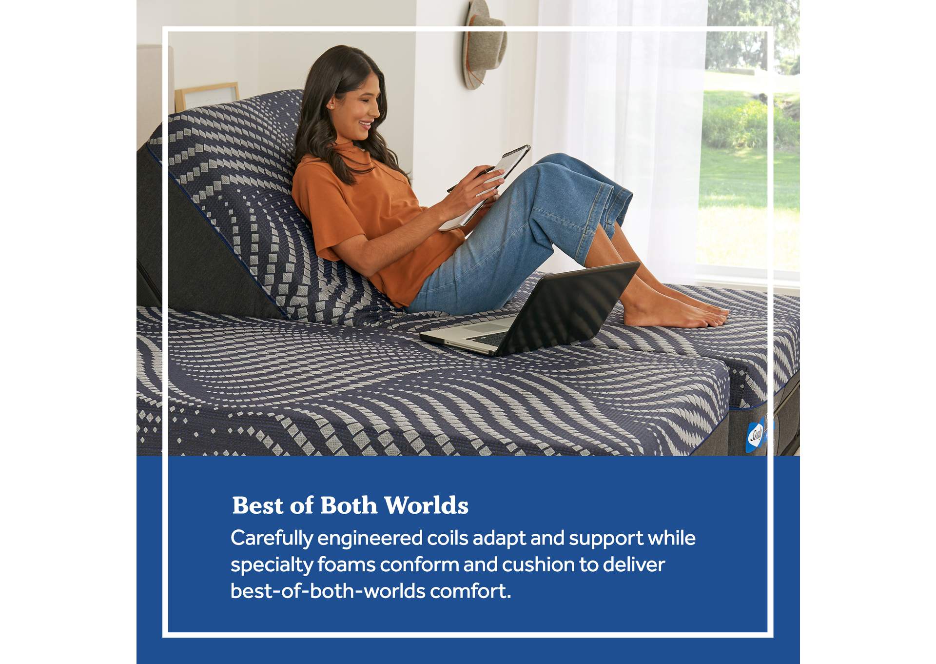 Brenham Firm Hybrid Full Mattress,Sealy