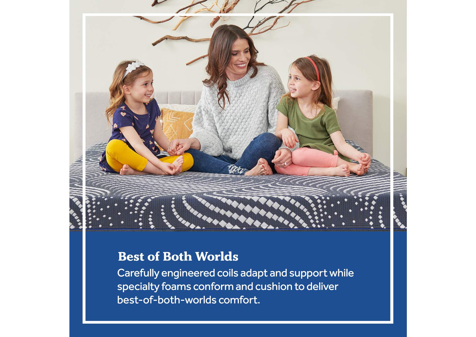 High Point Soft Hybrid Cal King Mattress,Sealy