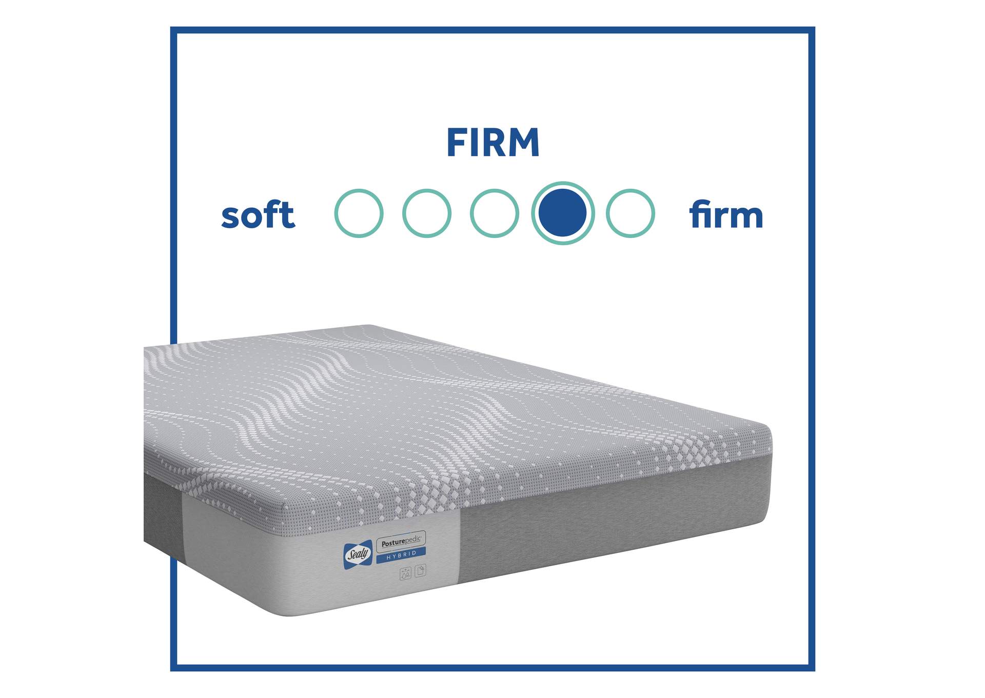 Brightwell Firm Hybrid Twin Mattress,Sealy