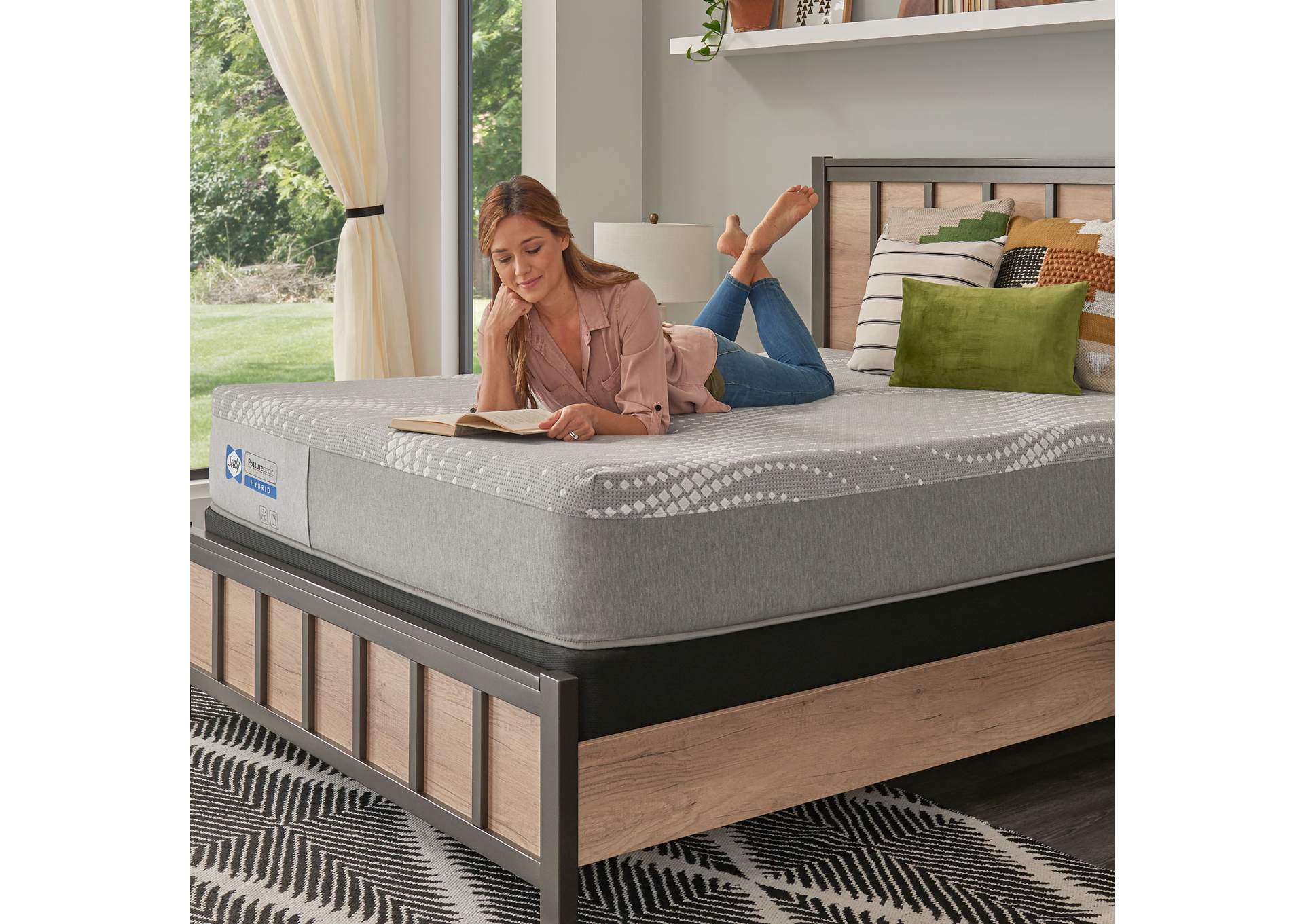 Brightwell Firm Hybrid Queen Mattress,Sealy