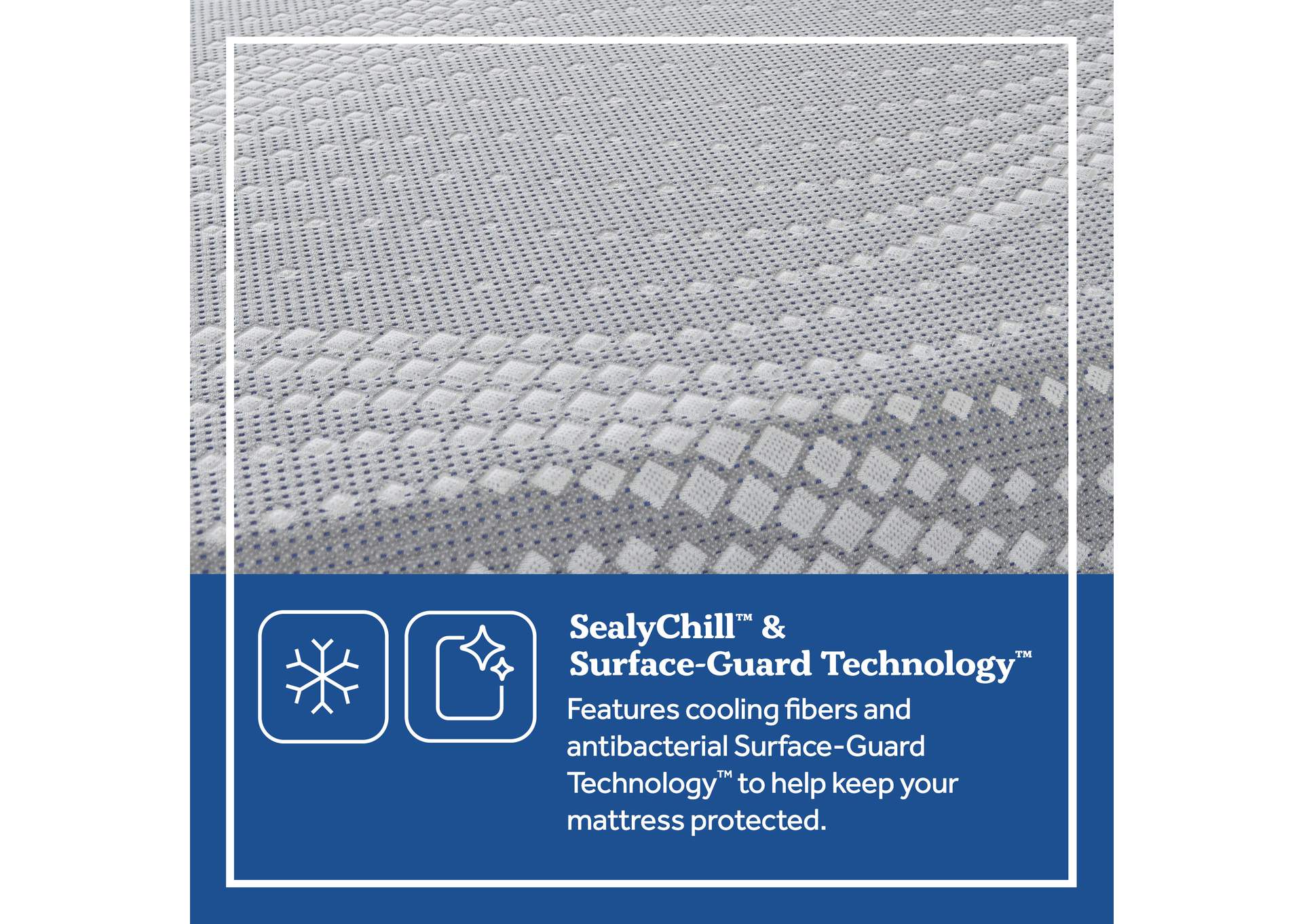 Lacey Firm Hybrid Split King / Cal King Mattress,Sealy