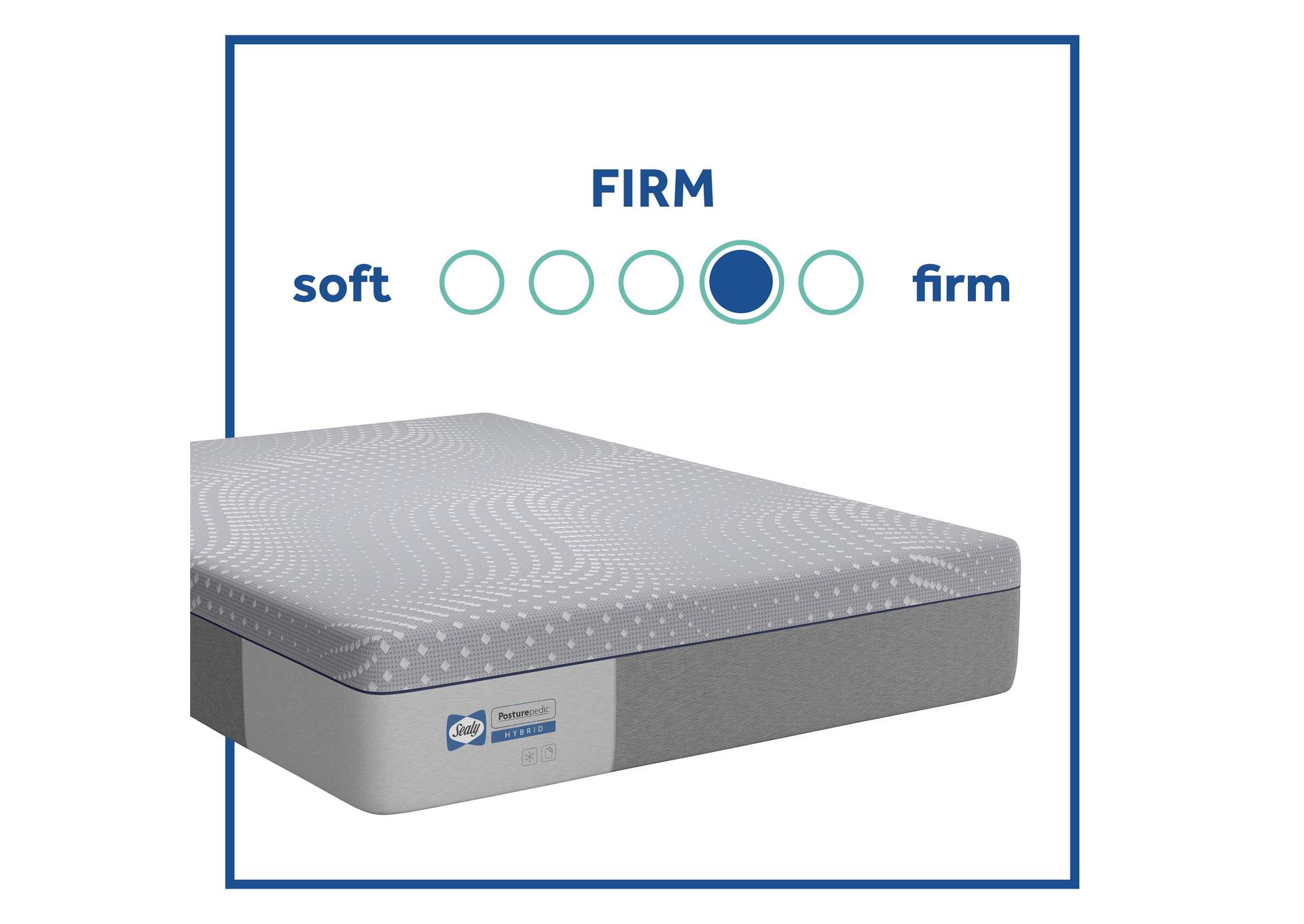 Chablis Firm Hybrid King Mattress,Sealy