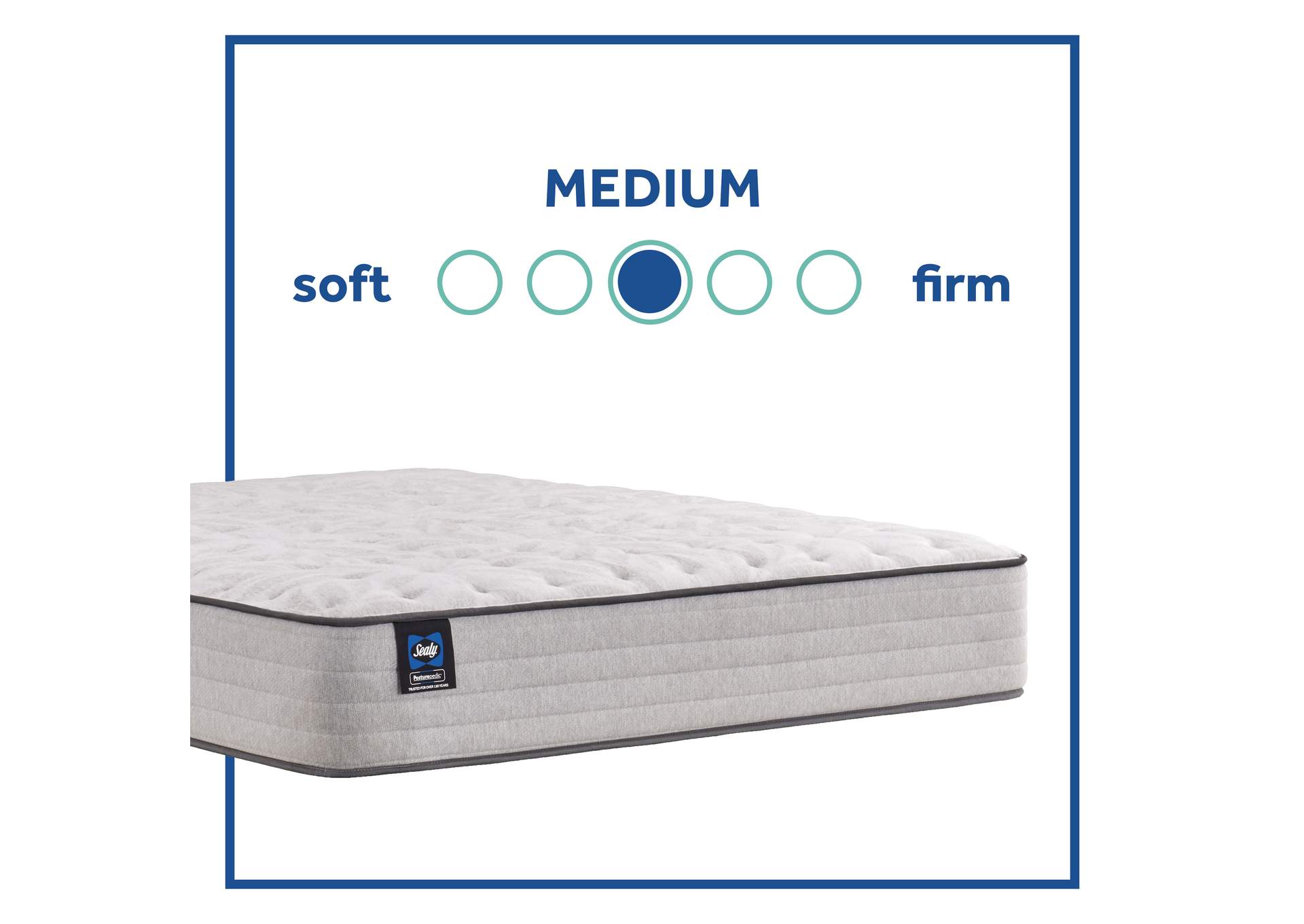 Halliday II Medium Tight Top Queen Mattress,Sealy