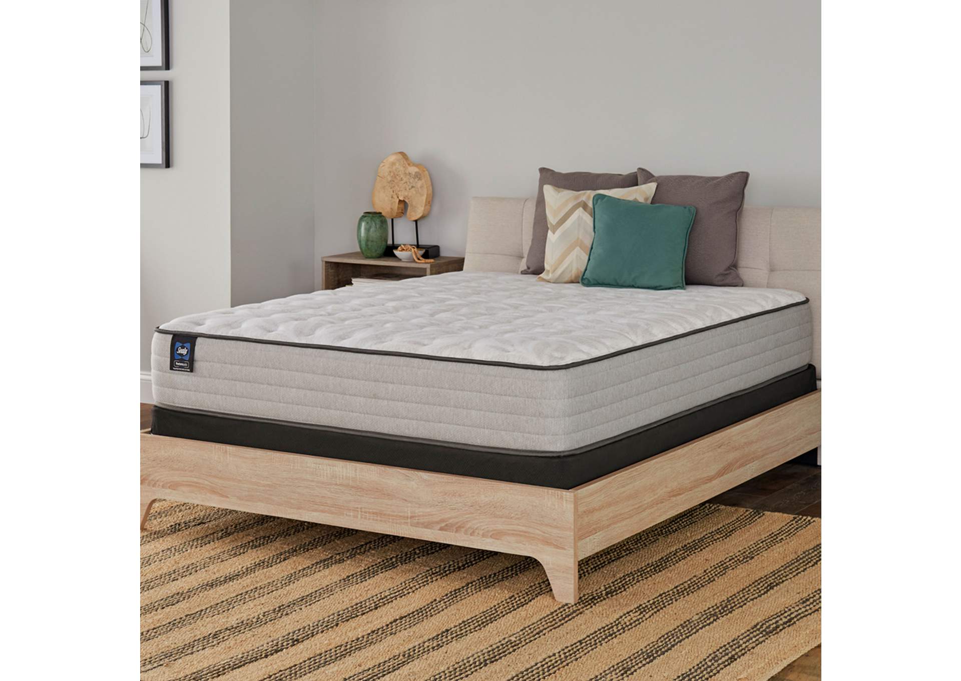 Leahy Medium Tight Top Twin Mattress,Sealy