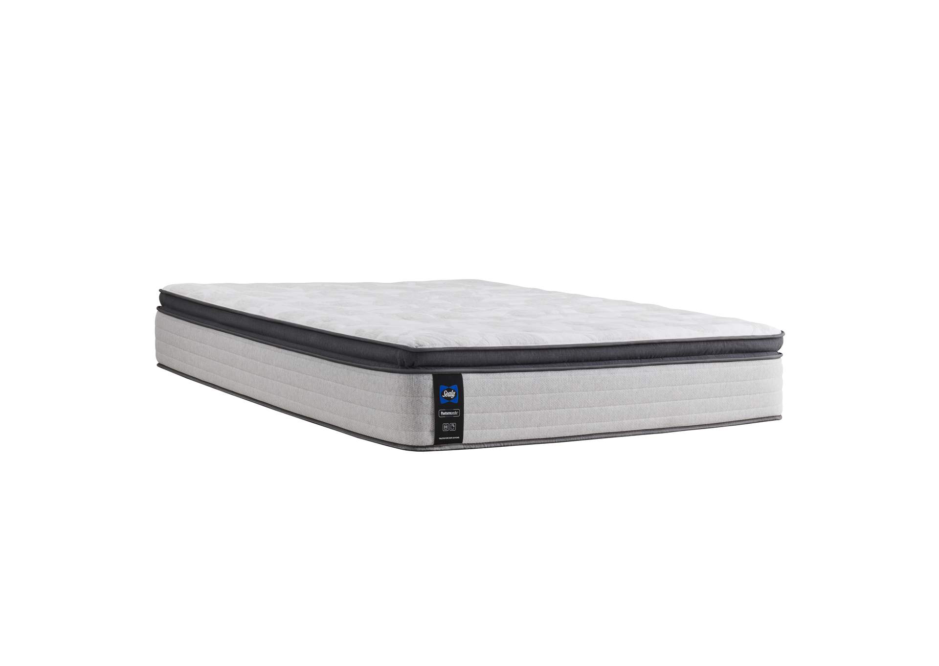 Summer Rose Euro Pillow Top Medium Cal King Mattress,Sealy