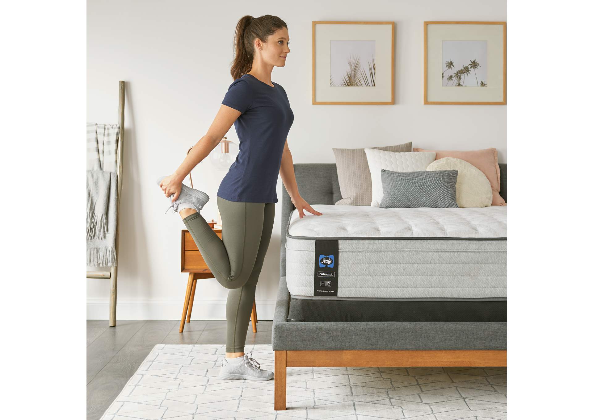 Garner II Firm Faux Euro Top Full Mattress,Sealy