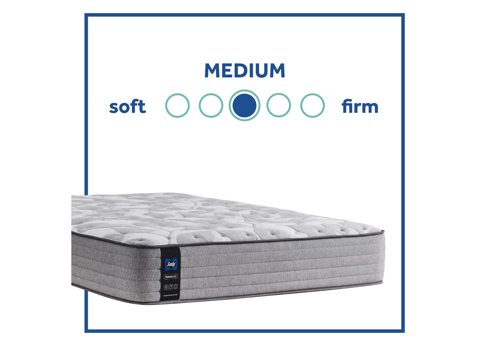 Kenaston II Medium Tight Top Split King / Cal King Mattress,Sealy