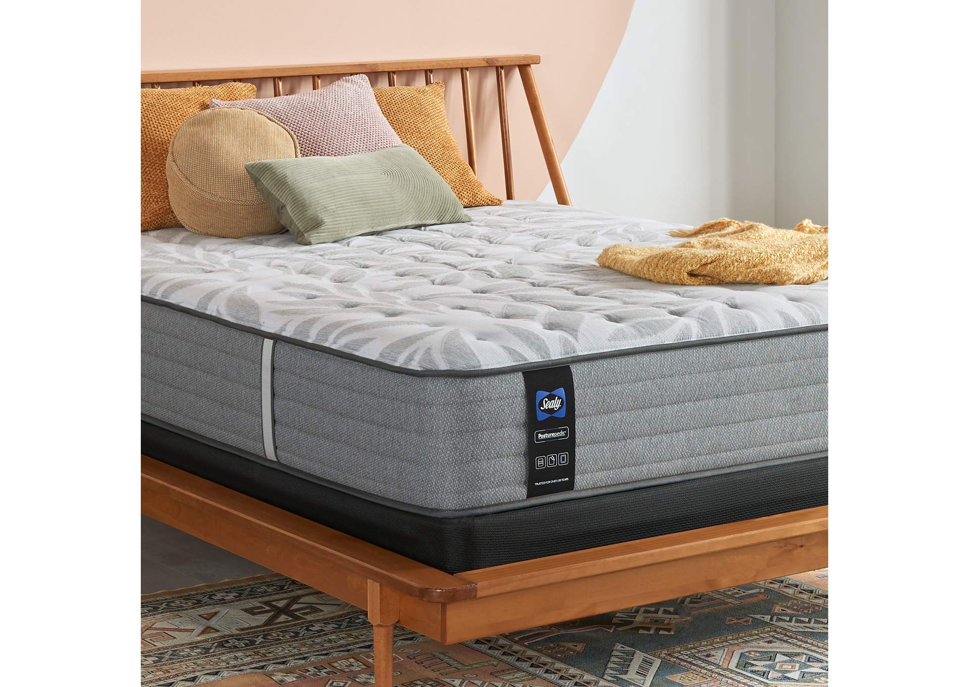 Silver Pine Medium Tight Top Queen Mattress,Sealy