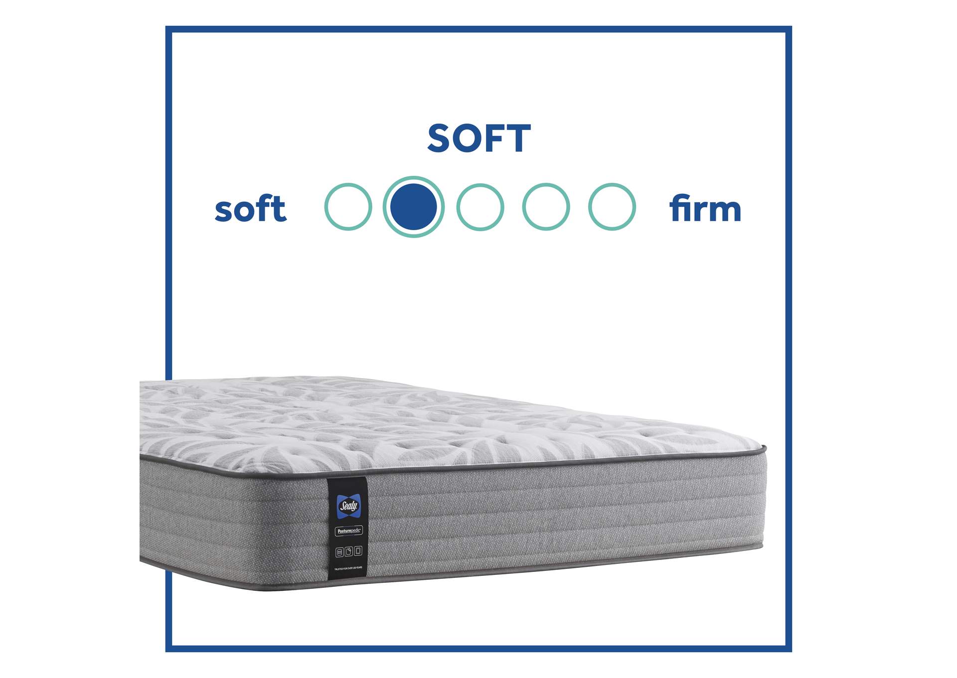 Lavina II Soft Tight Top Twin Mattress,Sealy