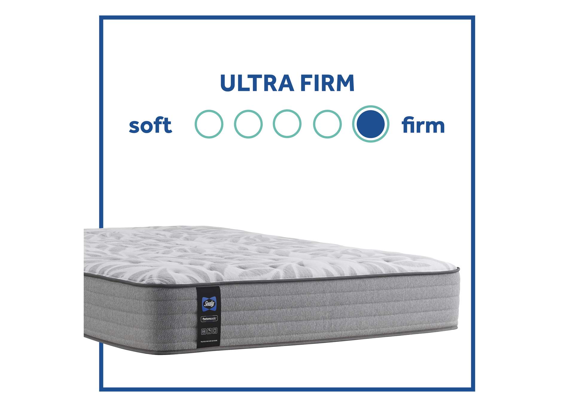 Silver Pine Ultra Firm Tight Top Split King / Cal King Mattress,Sealy